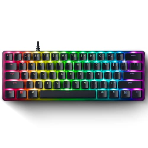 Razer Huntsman Mini 60% Gaming Keyboard: Analog Optical Switches - Classic Black - $99.99 + F/S - Amazon