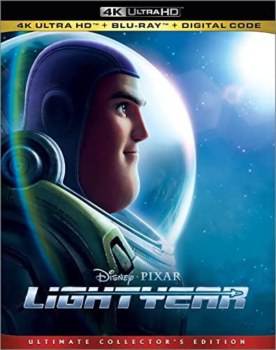 Lightyear (4K UHD + Blu-ray + Digital) - $5.74 - Amazon