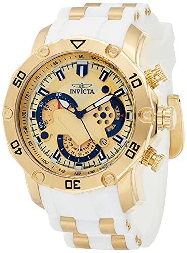 Invicta Men's 23424 Pro Diver Analog Display Quartz White Watch - $39.90 + F/S - Amazon