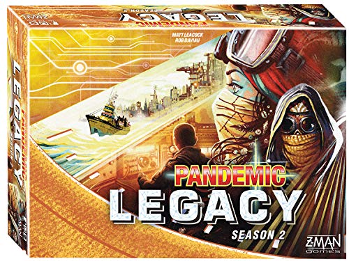 Pandemic: Legacy Season 2 Board Game (Yellow Edition) - $33.49 + F/S - Amazon