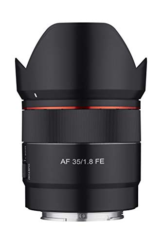 Rokinon 35mm F1.8 Auto Focus Compact Full Frame Wide Angle Lens for Sony E Mount - $229.97 + F/S - Amazon