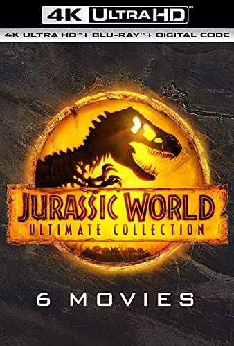 Jurassic World Ultimate Collection (4K UHD + Blu-ray + Digital) - $59.46 + F/S - Amazon