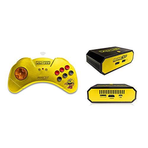 Arcade1Up Pac-Man HDMI Game Console with Wireless Controller - Includes 10 Games! - $24.99 - Amazon