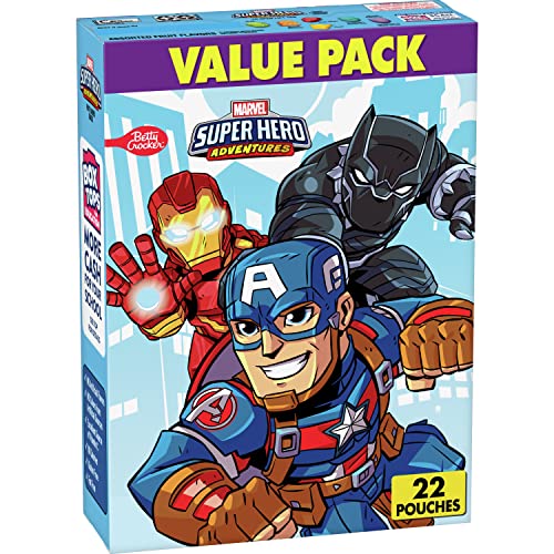Avengers Fruit Flavored Snacks, Treat Pouches, Value Pack, 22 ct - $3.30 /w S&S - Amazon