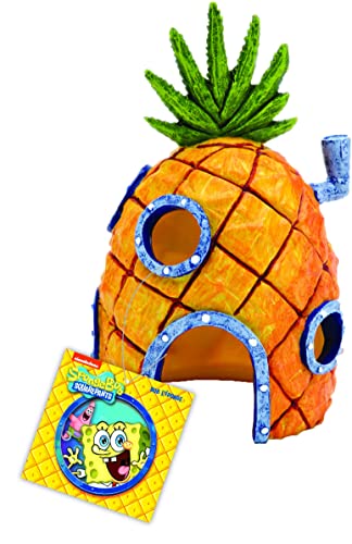 6" SpongeBob SquarePants Pineapple Home Aquarium Ornament - $4.11 - Amazon