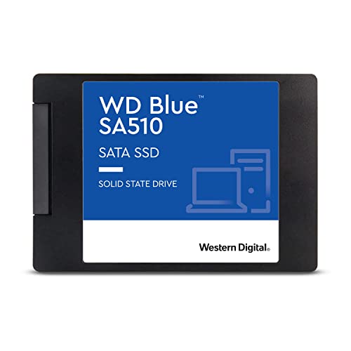 Western Digital 1TB WD Blue SA510 SATA SSD - SATA III 6 Gb/s, 2.5"/7mm, Up to 560 MB/s - WDS100T3B0A - $59.99 + F/S - Amazon