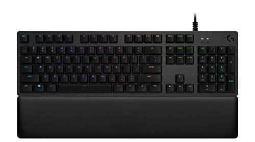 Logitech G513 RGB Backlit Mechanical Gaming Keyboard with GX Blue Clicky Key Switches (Carbon) - $90.99 + F/S - Amazon