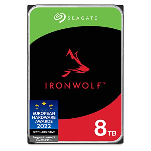 8TB Seagate IronWolf 3.5" SATA NAS Internal Hard Drive - $139.99 + F/S - Amazon