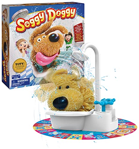Soggy Doggy, The Showering Shaking Wet Dog Award-Winning Kids Game Board Game - $9.58 - Amazon