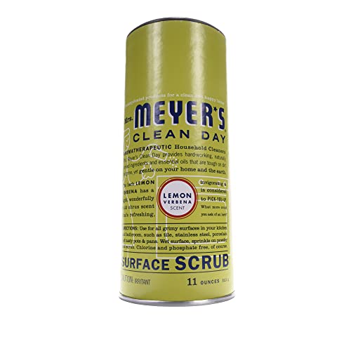 Mrs. Meyer's Multi-Surface Scrub, Non-Scratch Powder Cleaner, Lemon Verbena, 11 oz - $6.09 /w S&S - Amazon