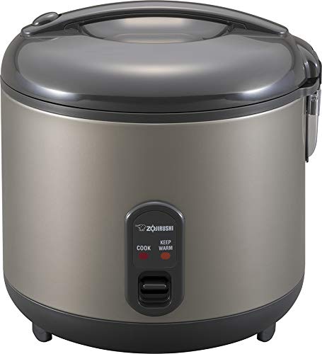Zojirushi NS-RPC18HM Rice Cooker and Warmer, 10-Cup (Uncooked), Metallic Gray - $97.19 + F/S - Amazon
