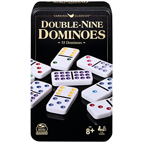 Spin Master Games Double Nine Dominoes Set in Storage Tin - $6.97 - Amazon