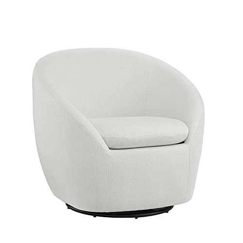 Amazon Basics Swivel Accent Chair, Ivory - $255.15 + F/S - Amazon
