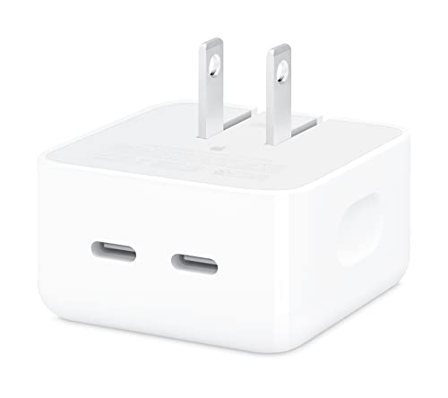 Apple 35W Dual USB-C Port Compact Power Adapter & More - $45.00 + F/S - Amazon