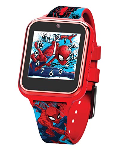 Accutime Kids Marvel Spider-Man Red Educational Touchscreen Smart Watch Toy - $7.49 - Amazon