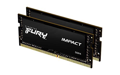 Kingston FURY Impact 64GB (2x32GB) 3200MT/s DDR4 CL20 Laptop Memory Kit of 2 - $154.99 + F/S - Amazon
