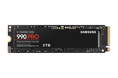 SAMSUNG 990 PRO SSD 2TB PCIe 4.0 M.2 Internal SSD - $179.99 + F/S - Amazon