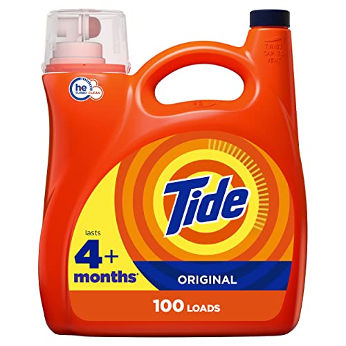 Tide Liquid Laundry Detergent, Original, 100 loads, 146 fl oz, HE Compatible - $11.53 /w S&S - Amazon