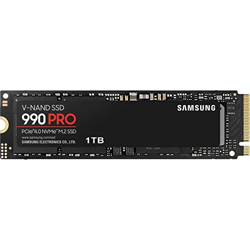 1TB SAMSUNG 990 PRO SSD PCIe 4.0 M.2 Internal SSD - $99.99 + F/S - Amazon