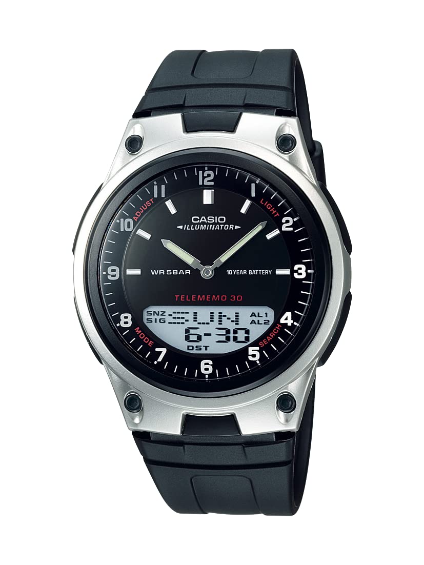 Casio Men's AW801AV Forester 40mm AnaDigi Databank Watch 16.79