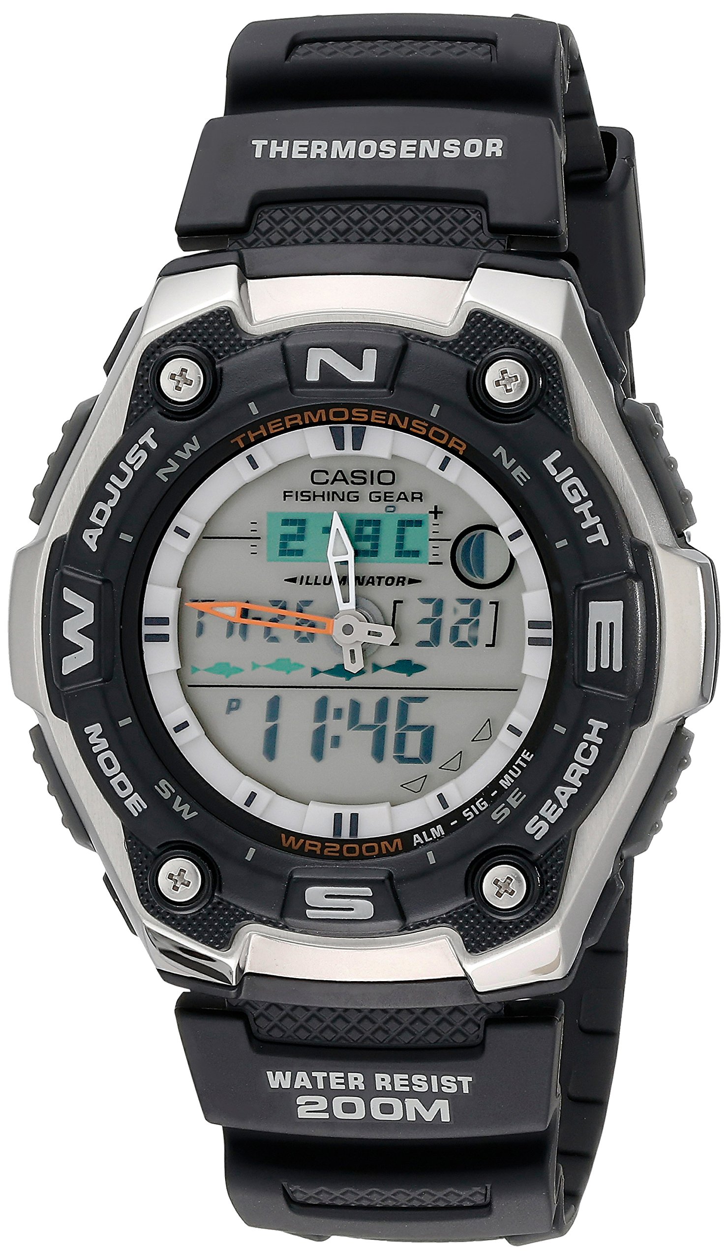Casio Men's AQW101-1AVCF Active Dial Multi-Task Gear Sport Watch - $28.16 + F/S - Amazon