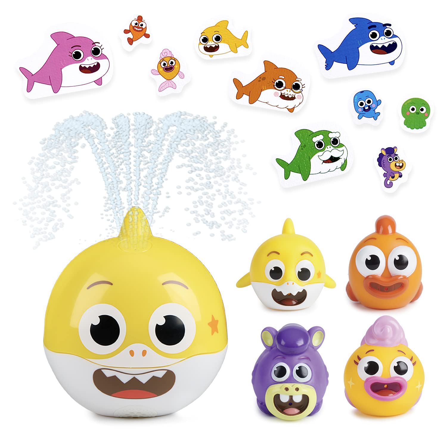 Baby Shark's Big Show! Bath Toy Bundle - 15 Pieces - Kids Bath Toys - $11.20 - Amazon