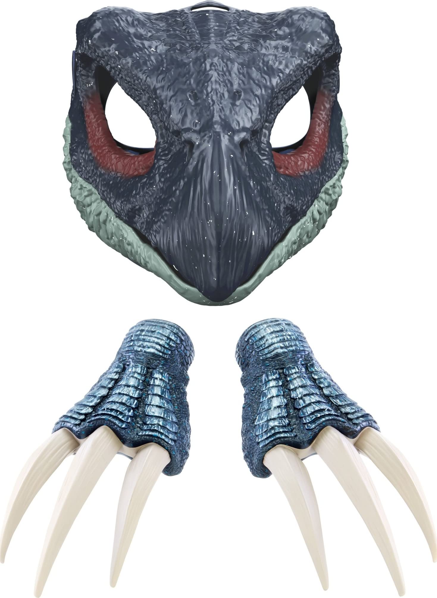 Jurassic World Toys Dominion Therizinosaurus Roleplay Bundle with Dinosaur Mask with Sound & Slasher Claws - $15.57 - Amazon