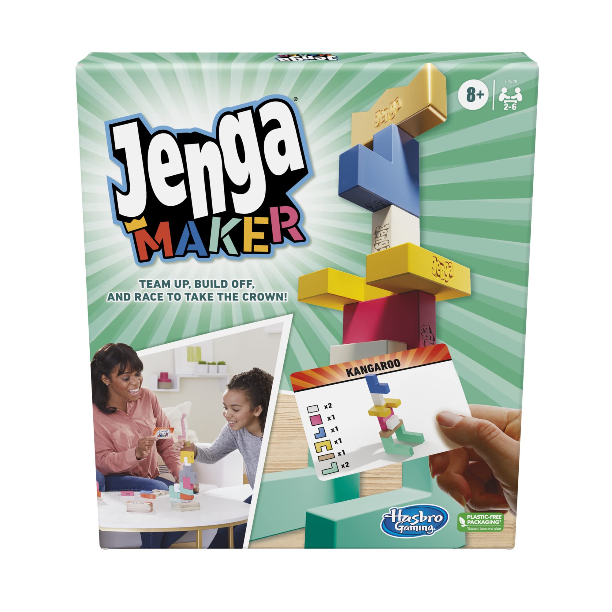 Jenga Maker, Wooden Blocks, Stacking Tower Game - $7.99 - Amazon