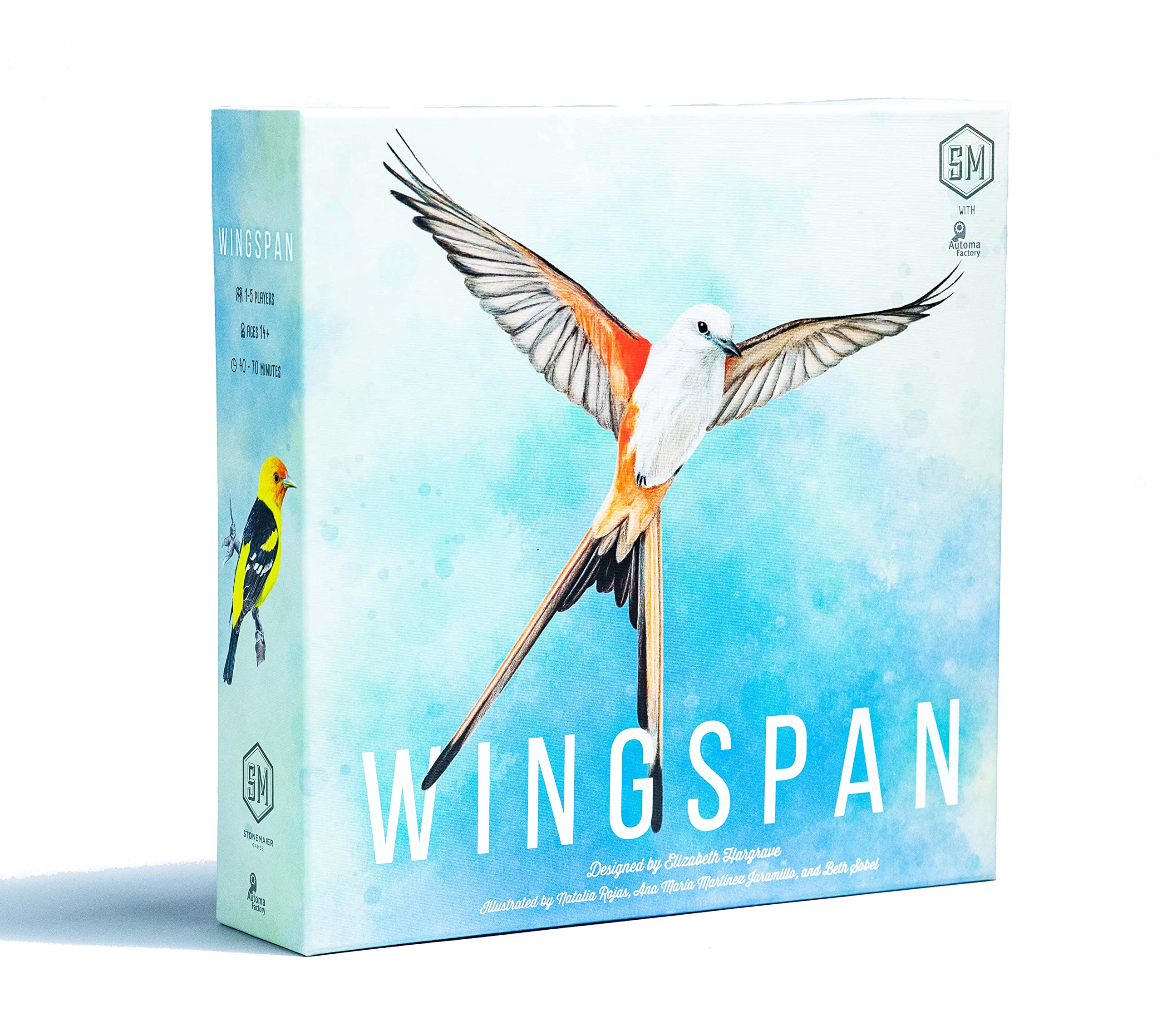 Wingspan Board Game - $40.00 + F/S - Amazon