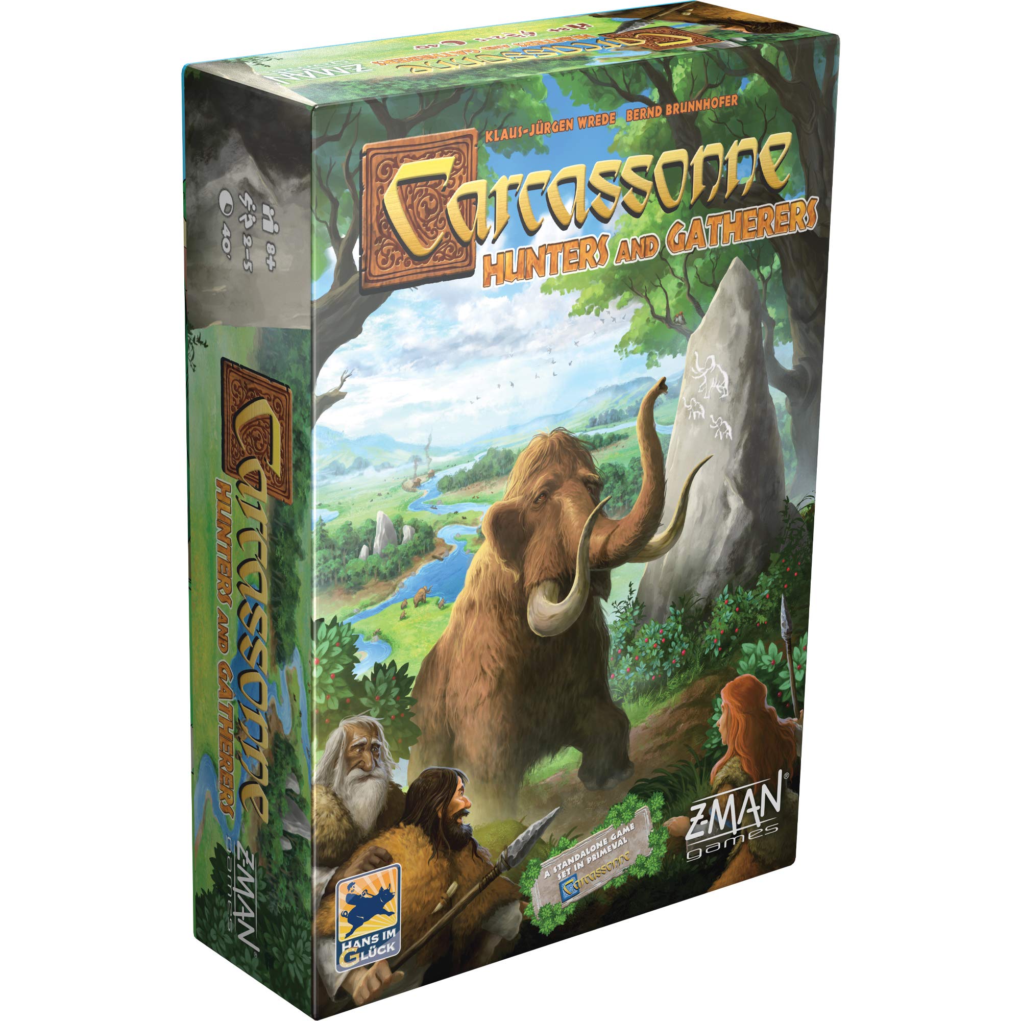 Z-Man Games Carcassonne Hunters & Gatherers Board Game - $22.56 - Amazon