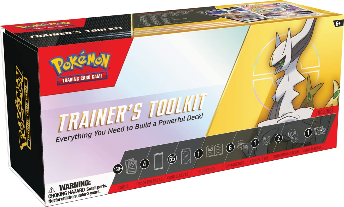 Pokémon TCG: Trainer’s Toolkit 2023 - 4 Packs, Promos, Accessories - $24.99 - Amazon