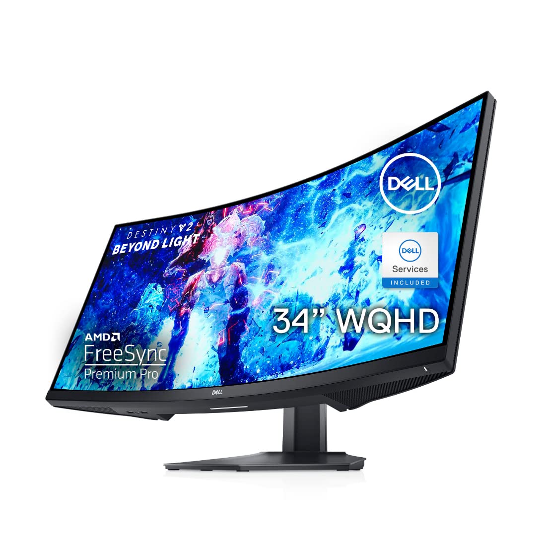 34" Dell S3422DWG WQHD 144Hz VA Curved FreeSync LED Gaming Monitor - $319.99 + F/S - Amazon