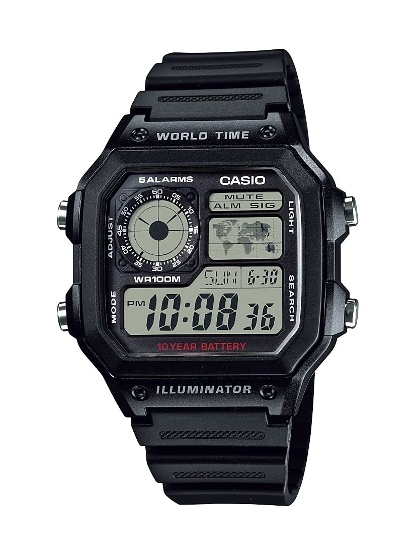 Casio Illuminator Men's Watch (Black) - $13.99 - Amazon