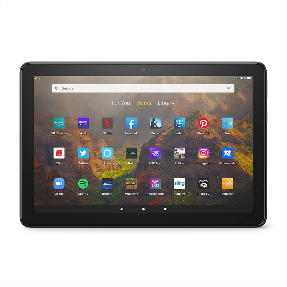 $74.99: 32GB Amazon Fire HD 10 Tablet (2021, Various Colors)