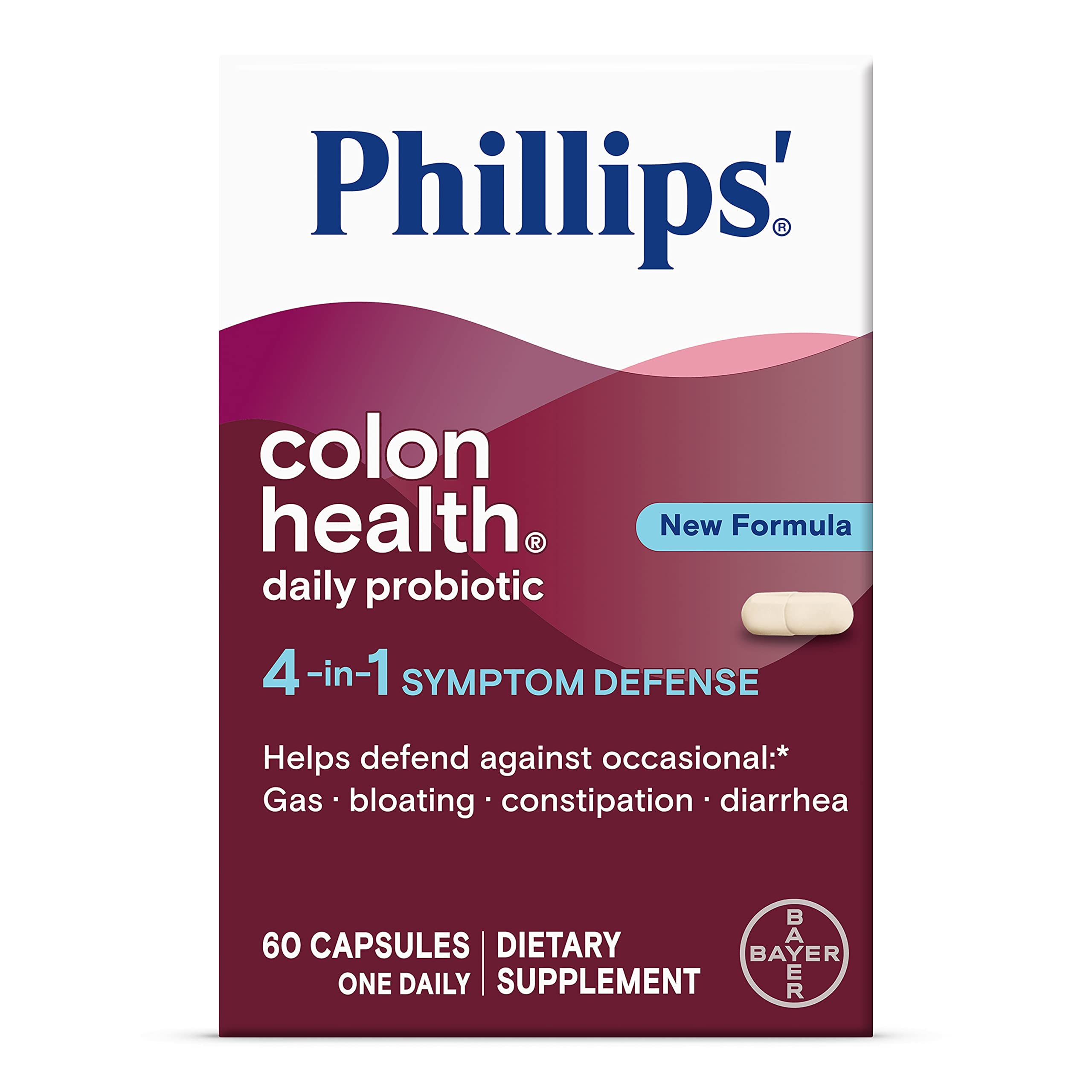 $11.44 /w S&S: 60-Count Phillips' Colon Health Daily Probiotic Supplement