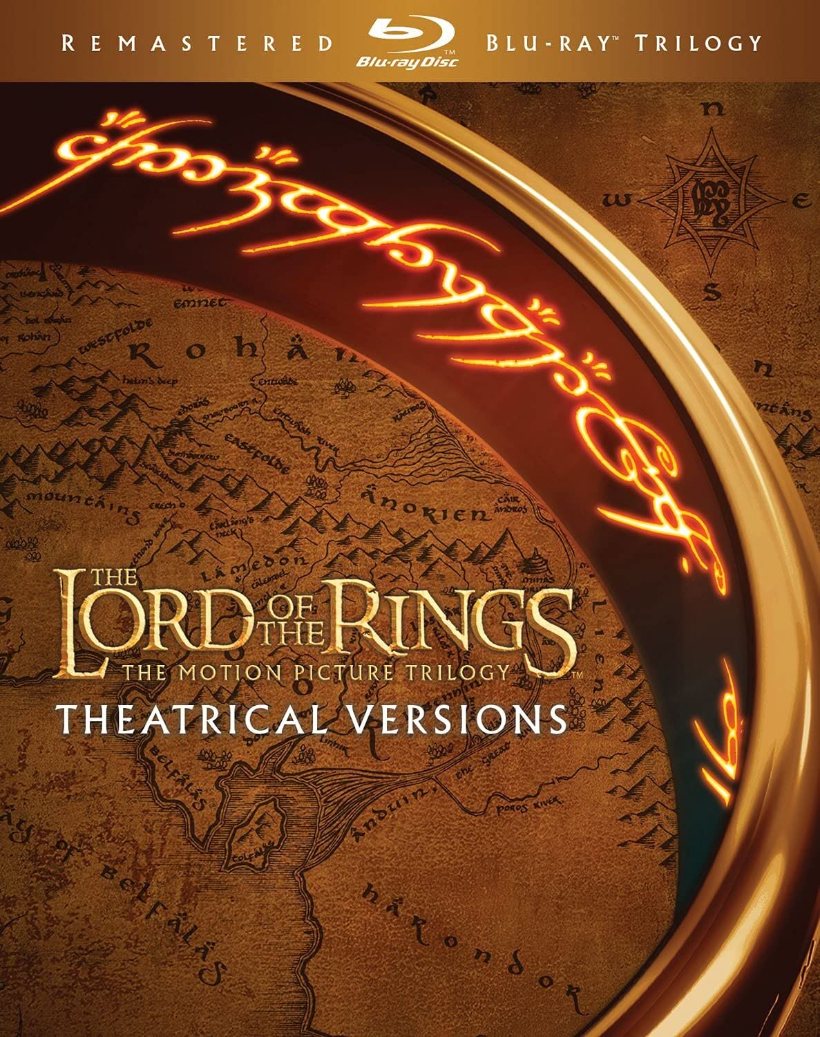 $11.99: The Lord of the Rings Film Trilogy: Remastered Theatrical Edition (Blu-ray)