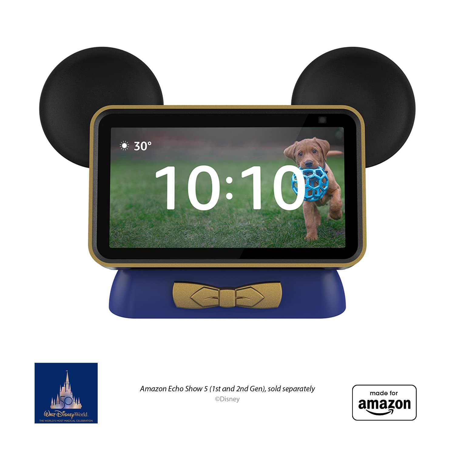 $12.99: Walt Disney World 50th Anniversary Celebration inspired Stand for Amazon Echo Show 5