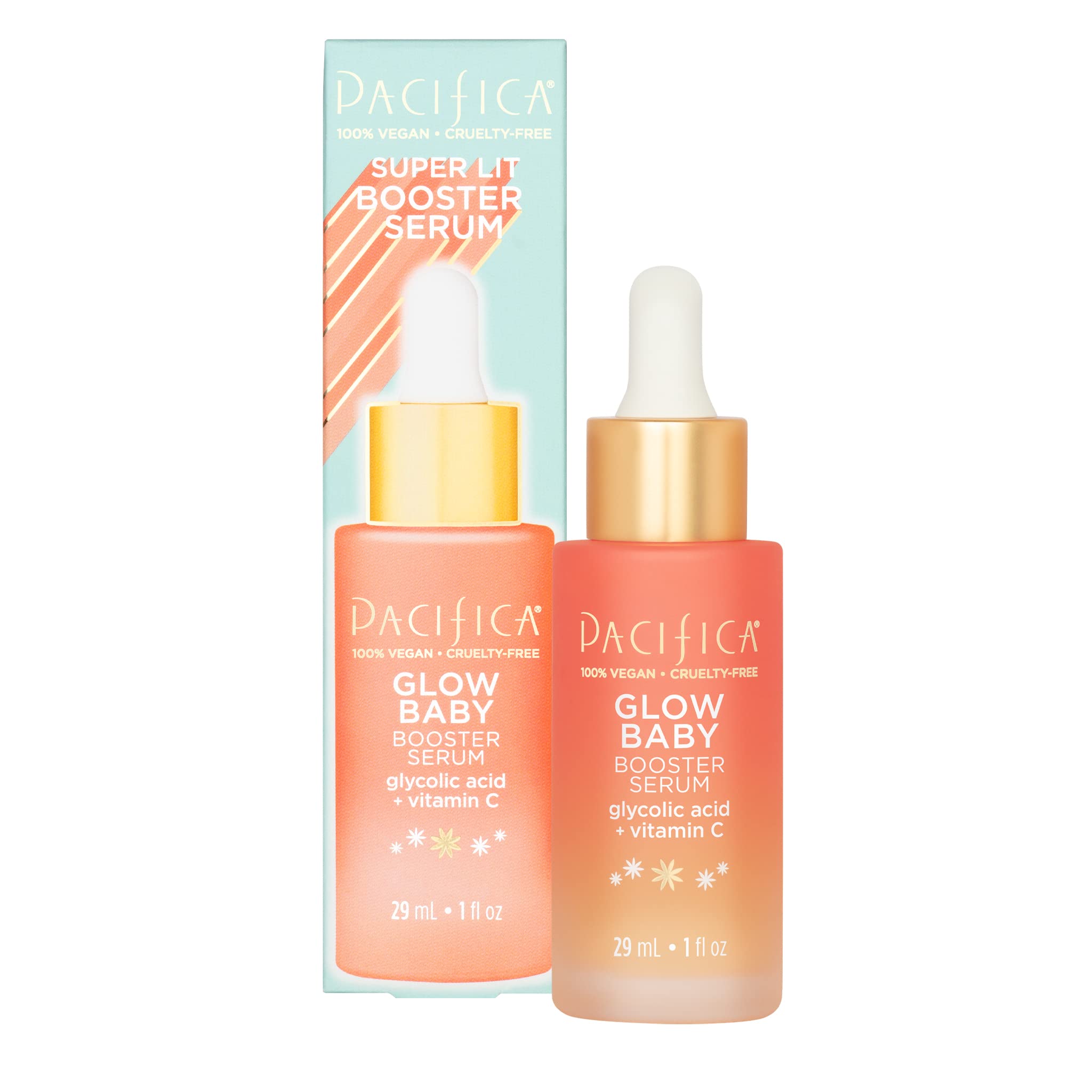 $8.79 /w S&S: Pacifica Beauty, Glow Baby Booster Serum For Face, 1 Fl oz