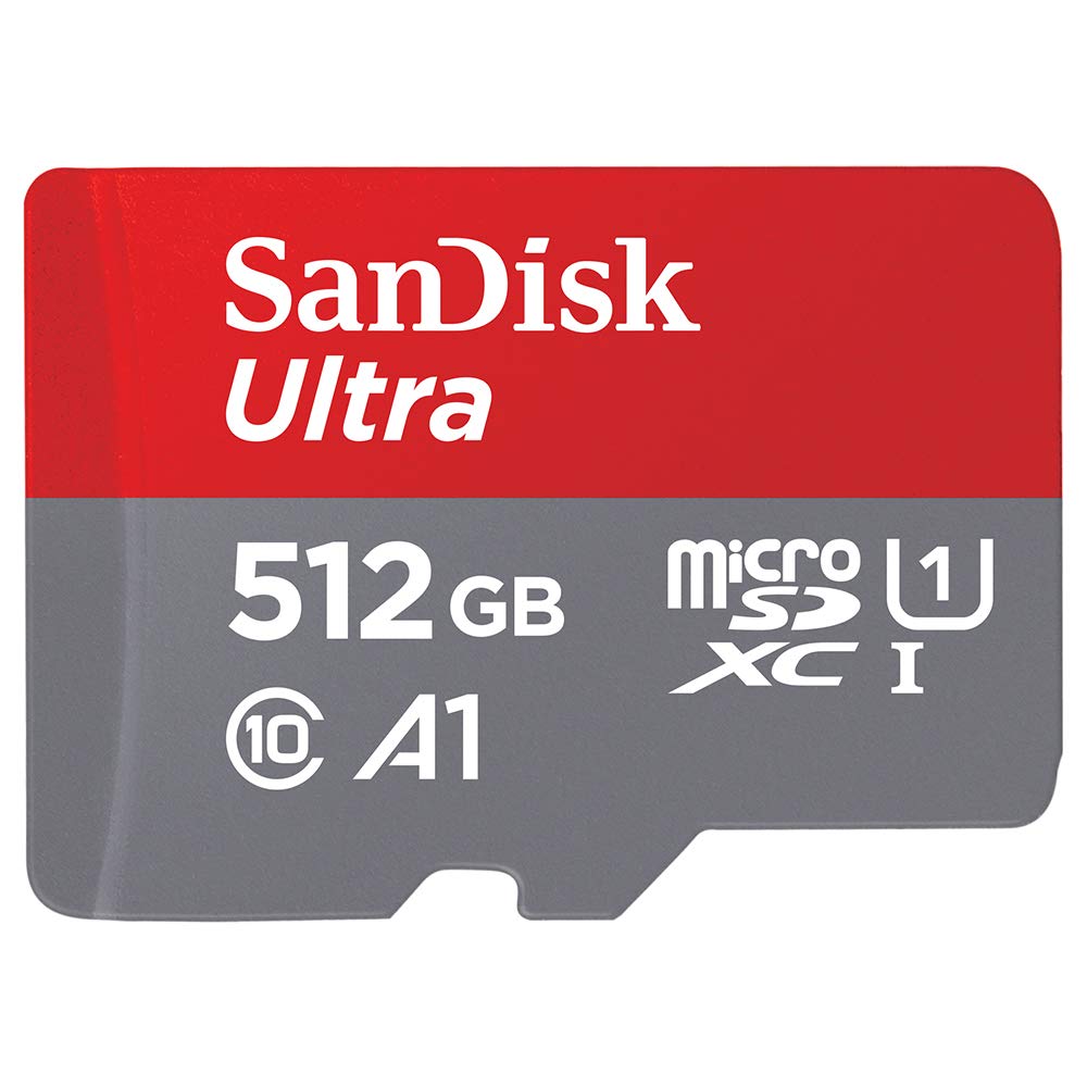 $29.99: SanDisk 512GB Ultra microSDXC UHS-I Memory Card with Adapter (Prime Members)