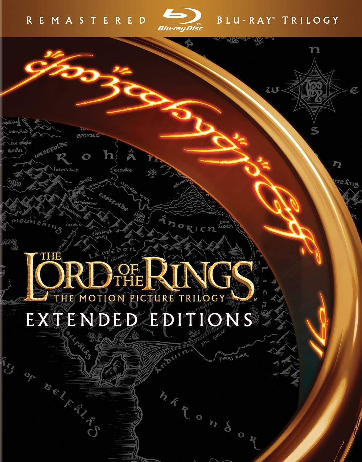 $28.49: Lord of the Rings Motion Picture Trilogy, The (Extended Edition, BD Remaster) (Prime Members)