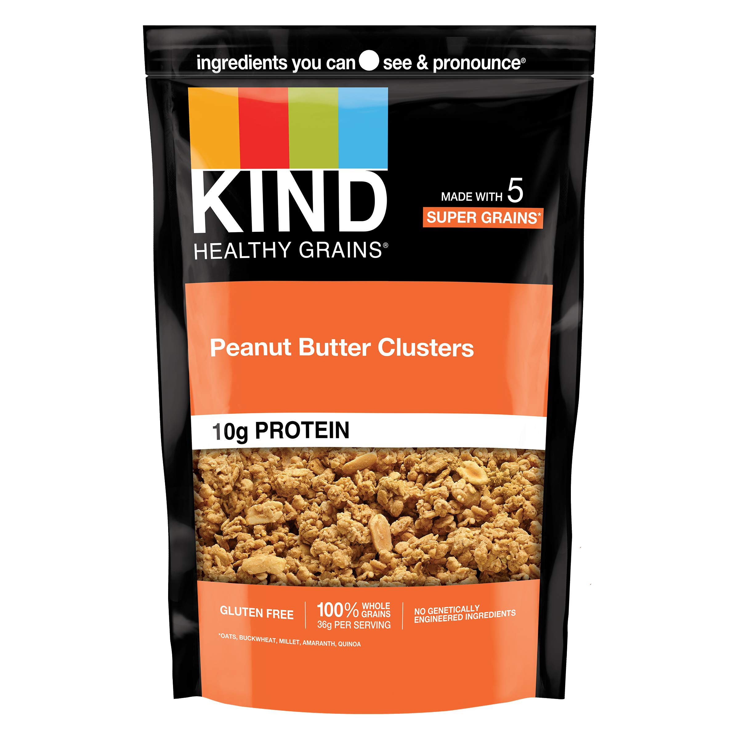 $13.14 /w S&S: KIND Healthy Grains Clusters, Peanut Butter Granola, 6 Count