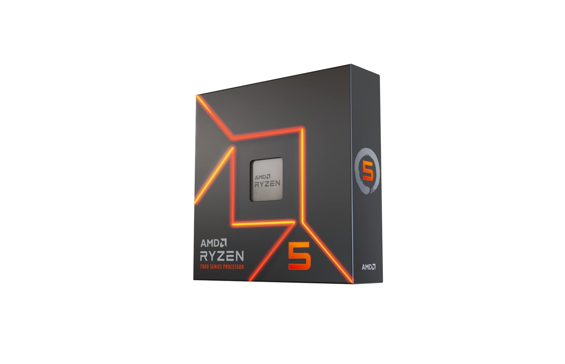 $199.99: AMD Ryzen™ 5 7600X 6-Core, 12-Thread Unlocked Desktop Processor