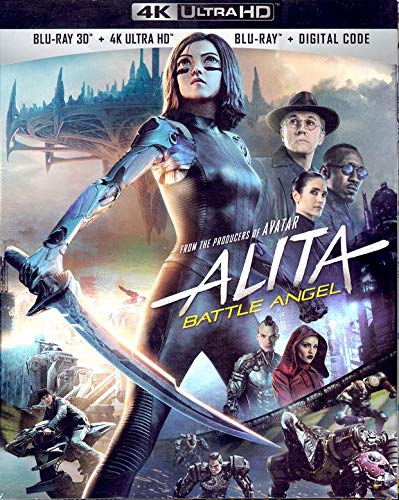 $3.99: Alita: Battle Angel (2019) (4K Ultra HD + 3D + Blu-Ray + Digital)