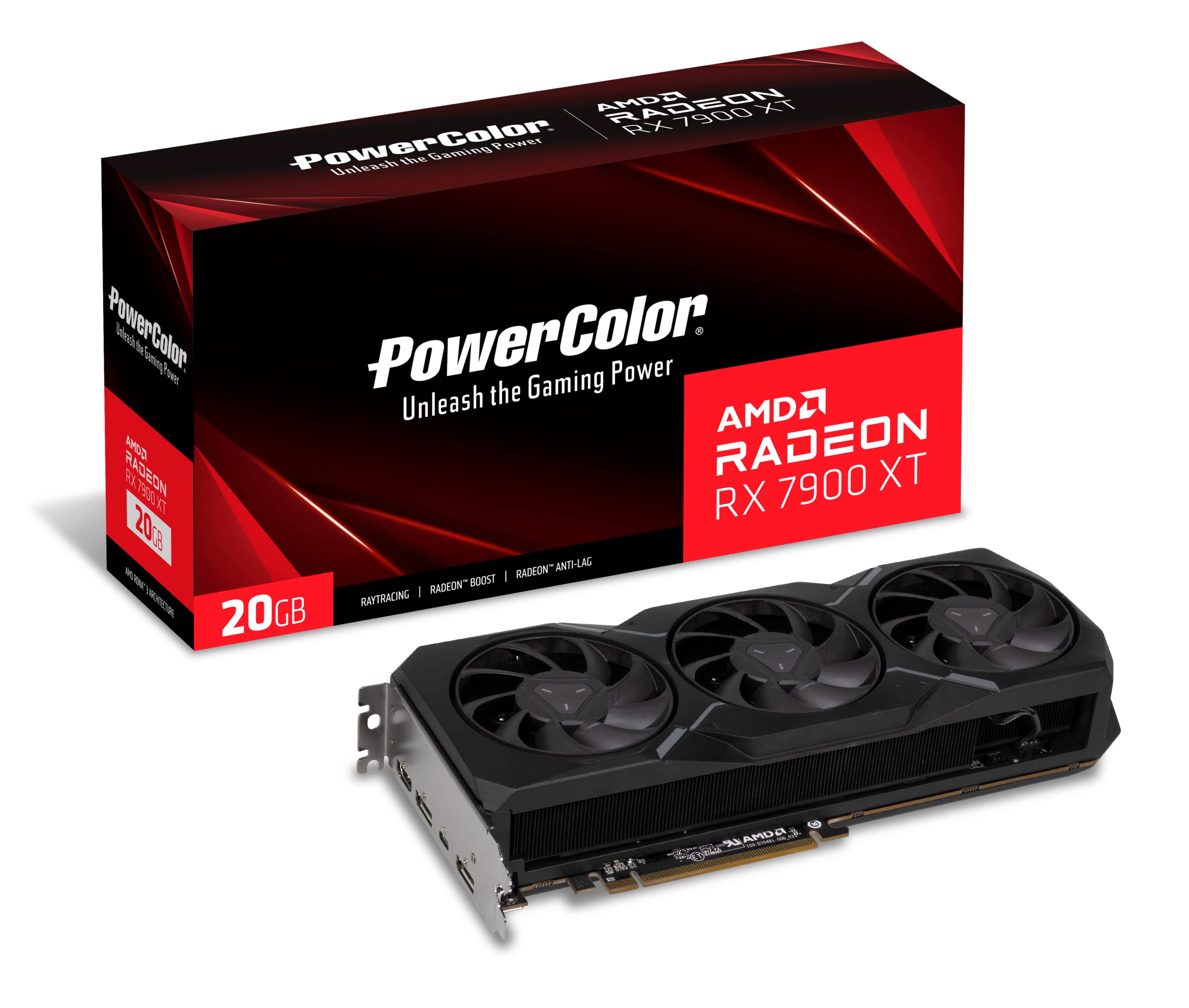 PowerColor AMD Radeon RX 7900 XT 20GB GDDR6 Graphics Card