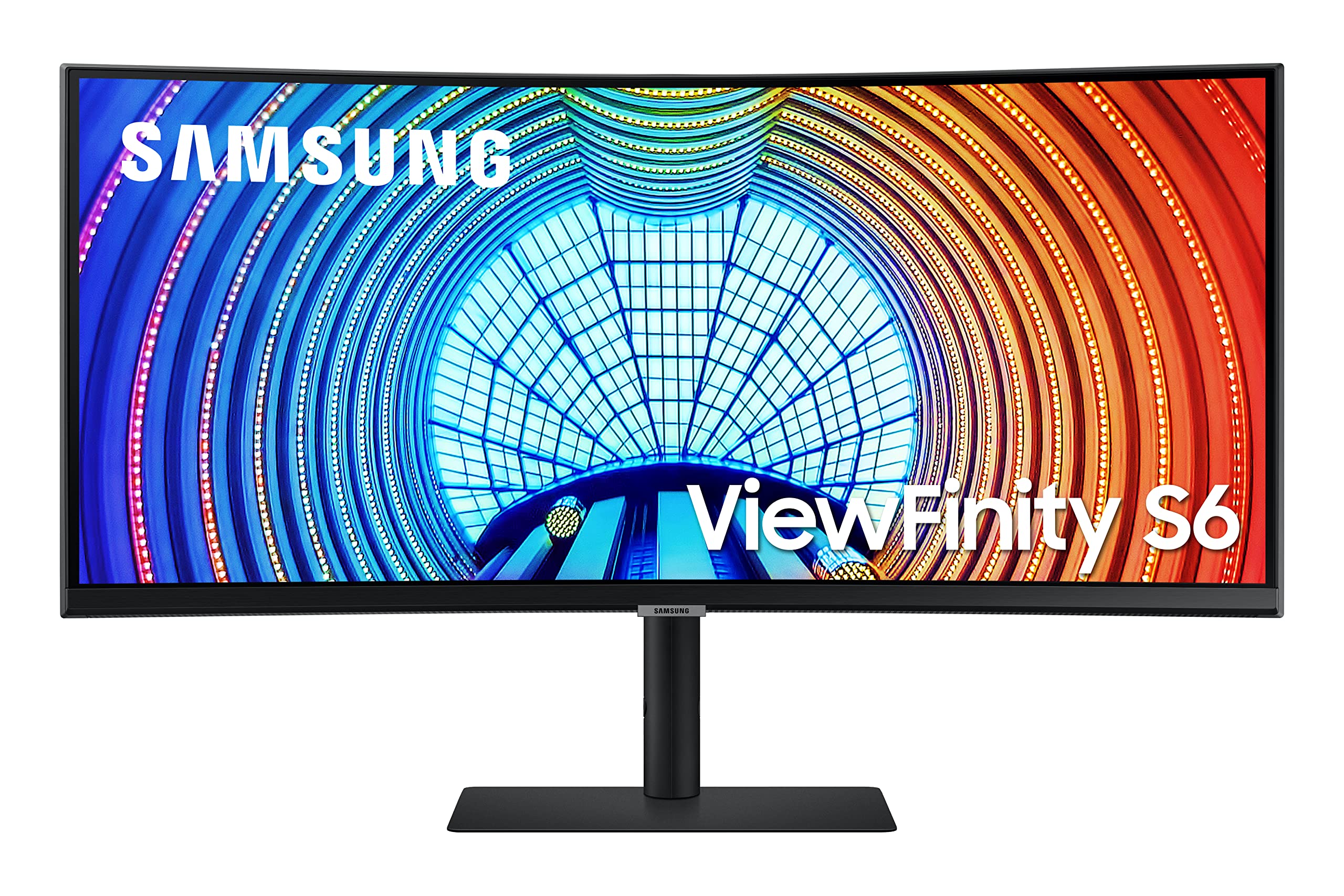 $394.93: SAMSUNG 34” ViewFinity S6 Series 4K UHD High Resolution Monitor
