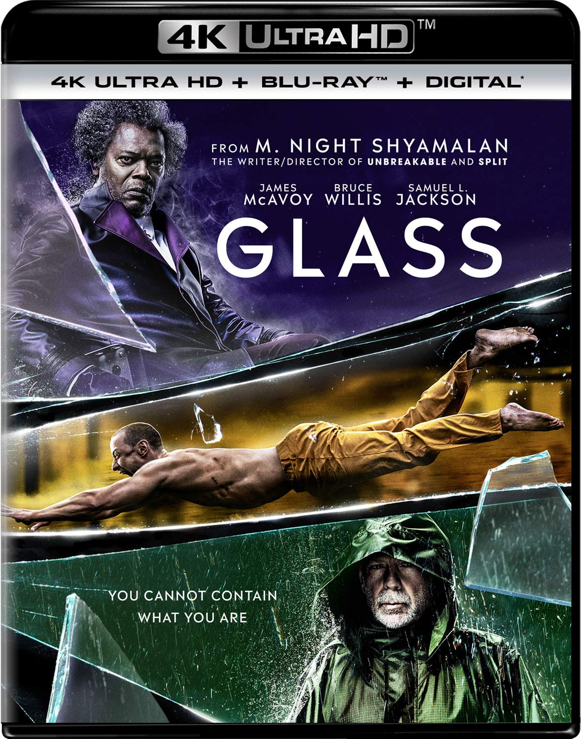 $10.99: Glass (4K UHD + Blu-ray + Digital)