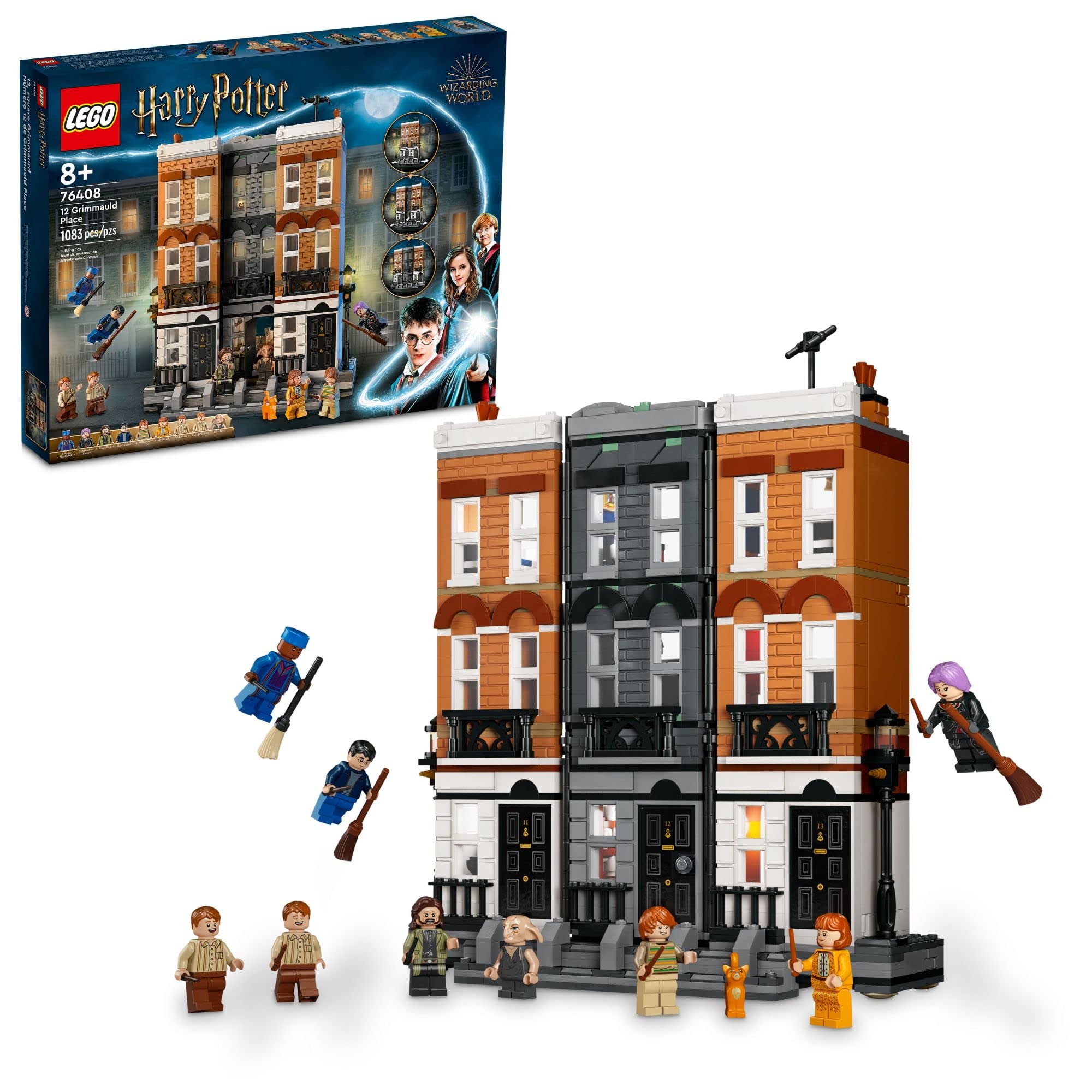 $95.99: LEGO Harry Potter 12 Grimmauld Place 76408 (1,083 Pieces)