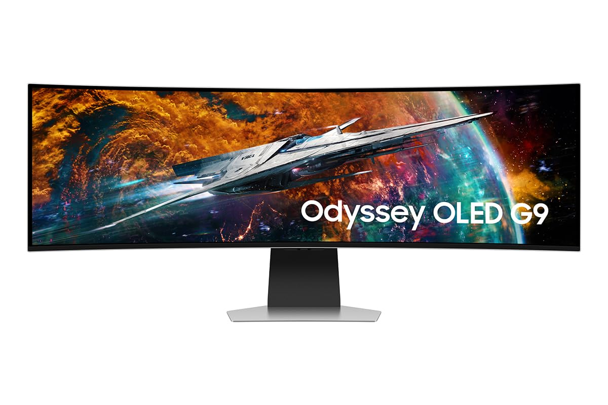 $1499.99: 49" Odyssey G9 G95SC DQHD OLED 240Hz 0.03ms Curved Monitor
