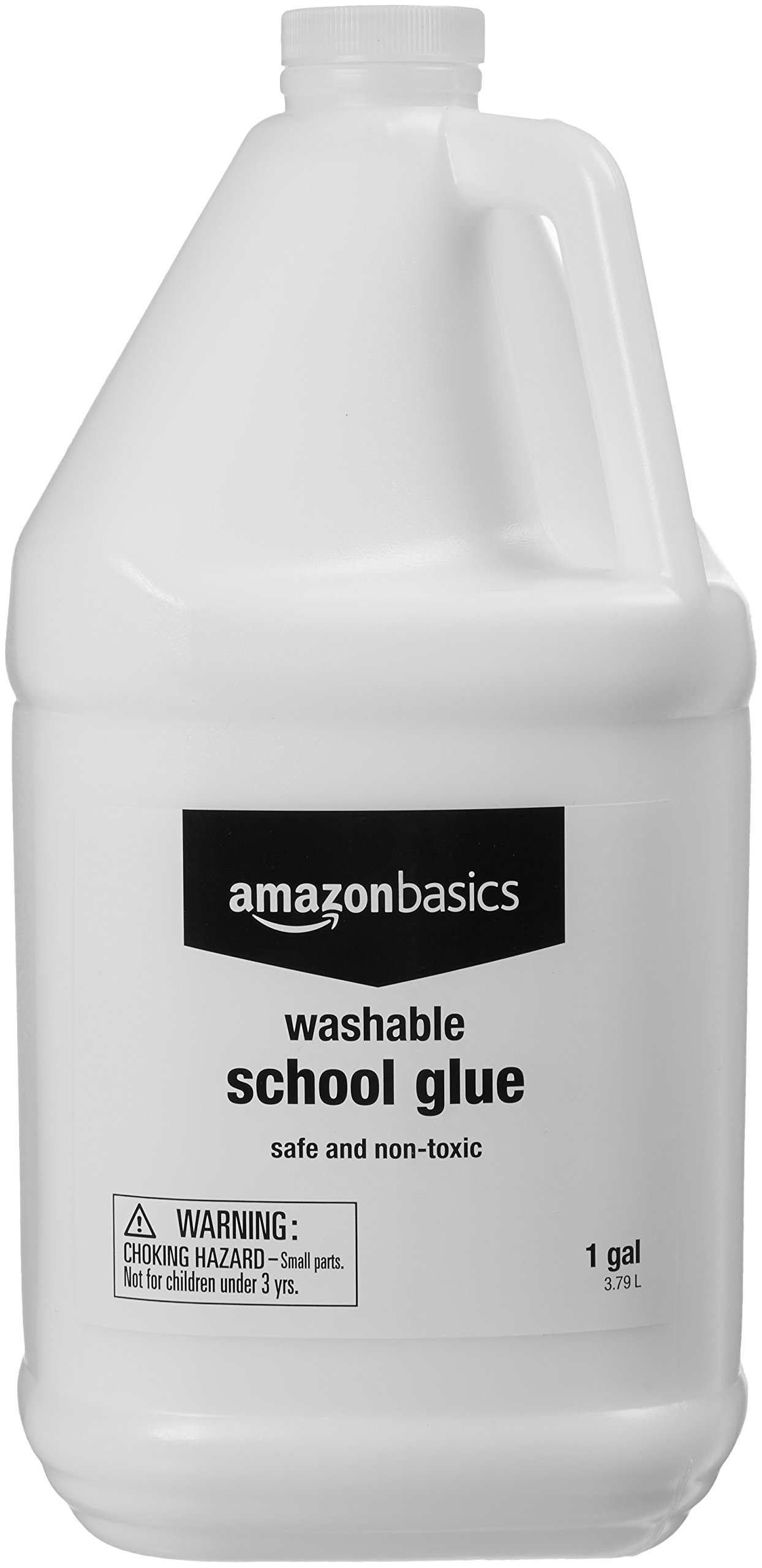 $11.43: Amazon Basics All Purpose Washable School White Liquid Glue, 1 Gallon Bottle