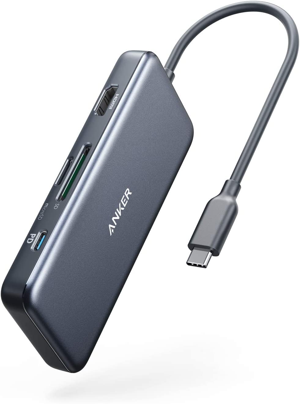 $23.99: Anker 7-in-1 USB-C to HDMI Hub w/ 100W PD, microSD/SD Card Reader + 2x USB 3.0